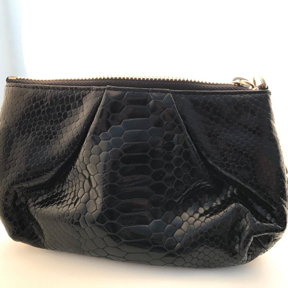 Vintage 2010s Henri Bendel Snakeskin Clutch